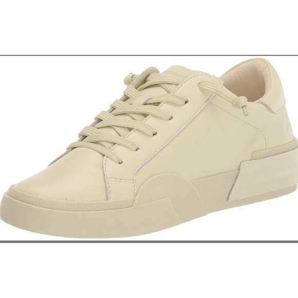 Dolce Vita Shoes - Women's Dolce Vita Zina 360 6.5 Casual Cream Colored Sneakers New